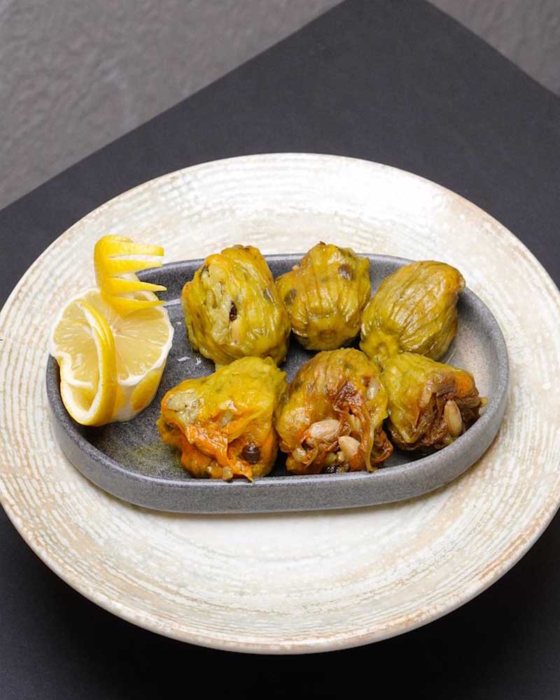 En İyi Meze Ankara — Kabak Çiçeği Dolması Kabak Çiçeği Dolması — Ankara meyhane mezeleri